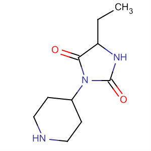 (9ci)-5-乙基-3-(4-哌啶基)-2,4-咪唑啉二酮结构式_795310-49-5结构式