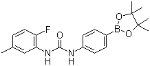 1-(2-Fluoro-5-methylphenyl)-3-(4-(4,4,5,5-tetramethyl-1,3,2-dioxaborolan-2-yl)phenyl)urea Structure,796967-18-5Structure