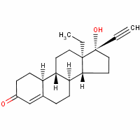 (-)-炔诺孕酮结构式_797-64-8结构式