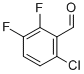 6-Chloro-2,3-difluorobenzaldehyde Structure,797791-33-4Structure