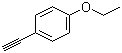 4-Ethoxyphenylacetylene Structure