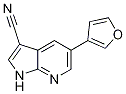 1H-pyrrolo[2,3-b]pyridine-3-carbonitrile, 5-(3-furanyl)- Structure,799269-97-9Structure