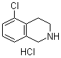 5-氯-1,2,3,4-四氢异喹啉盐酸盐结构式_799274-05-8结构式