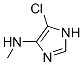 1H-imidazol-4-amine, 5-chloro-n-methyl- Structure,799814-50-9Structure