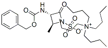 (2S,3s)-3-benzyloxycarbonylamino-2-methyl-4-oxo-1-azetidinesulfonic acid tetrabutylammonium salt Structure,80082-62-8Structure