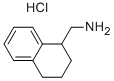 C-(1,2,3,4-tetrahydro-naphthalen-1-yl)-methylamine hydrochloride Structure,80096-57-7Structure