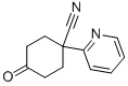 4-Oxo-1-(pyridin-2-yl)cyclohexanecarbonitrile Structure,80139-11-3Structure