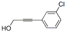 3-(3-Chlorophenyl)prop-2-yn-1-ol Structure,80151-33-3Structure