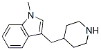 (8ci)-1-甲基-3-(4-哌啶甲基)-吲哚结构式_801979-86-2结构式