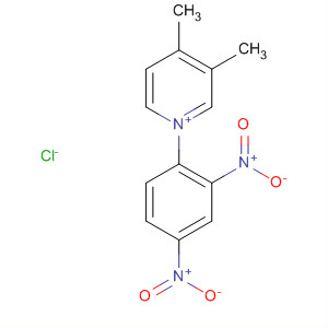 1-(2,4-二硝基苯基)-3,4-二甲基-吡啶鎓氯化物结构式_80253-79-8结构式