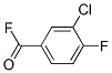 3-Chloro-4-fluorobenzoyl fluoride Structure,80277-51-6Structure