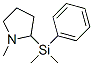 (9CI)-2-(二甲基苯基甲硅烷基)-1-甲基-吡咯烷结构式_802982-79-2结构式