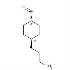 Trans-4-butylcyclohexanecarbaldehyde Structure,80361-79-1Structure