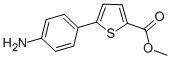 Methyl 5-(4-aminophenyl)thiophene-2-carboxylate Structure,80387-66-2Structure