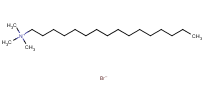 Myristyltrimethylammonium bromide; Structure,8044-71-1Structure