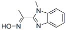 Ethanone, 1-(1-methyl-1h-benzimidazol-2-yl)-, oxime, (e)-(9ci) Structure,80521-50-2Structure