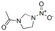 Imidazolidine, 1-acetyl-3-nitro-(9ci) Structure,80552-97-2Structure