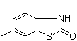 4,6-二甲基-2(3H)-苯并噻唑酮结构式_80567-67-5结构式