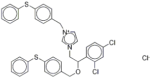 N-(4-Phenylthiobenzyl) Fenticonazole Chloride Structure,80639-92-5Structure