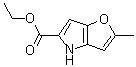 Ethyl 2-methyl-4h-furo[3,2-b]pyrrole-5-carboxylate Structure,80709-78-0Structure