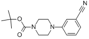 Tert-butyl 4-(3-cyanophenyl)piperazine-1-carboxylate Structure,807624-20-0Structure