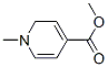 (9ci)-1,2-二氢-1-甲基-4-吡啶羧酸甲酯结构式_80845-59-6结构式