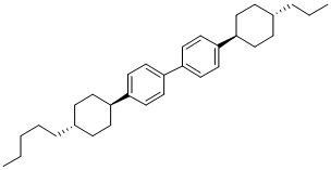 [Trans(trans)]-4-(4-pentylcyclohexyl)-4-(4-propylcyclohexyl)biphenyl Structure,80955-71-1Structure