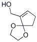 2-羟基甲基-2-环戊烯酮乙烯酮缩醇结构式_80963-19-5结构式