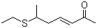 6-Ethylthio-3-hepten-2-one Structure,81008-52-8Structure