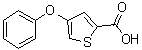 2-Thiophenecarboxylic acid, 4-phenoxy- Structure,81028-69-5Structure