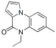 (9CI)-5-乙基-7-甲基吡咯并[1,2-a]喹噁啉-4(5H)-酮结构式_811412-74-5结构式