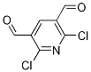 2,6-Dichloropyridine-3,5-dicarbaldehyde Structure,81319-42-8Structure