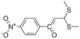 3,3-Bis-methylsulfanyl-1-(4-nitro-phenyl)-propenone Structure,81375-97-5Structure