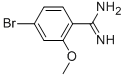 4-Bromo-2-methoxy-benzamidine Structure,814255-40-8Structure