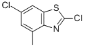 (9ci)-2,6-二氯-4-甲基-苯并噻唑结构式_81561-05-9结构式