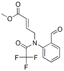 4-[(2-甲酰基苯基)(2,2,2-三氟乙酰基)氨基]-2(e)-丁酸甲酯结构式_815632-52-1结构式