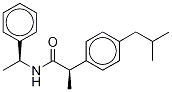 (S,r)-n-(1-phenylethyl) ibuprofen amide Structure,81576-47-8Structure