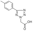 (5-对甲苯-2-四唑)-乙酸结构式_81595-00-8结构式