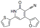 4-(2-Furyl)-2-oxo-6-(2-thienyl)-1,2-dihydro-3-pyridinecarbonitrile Structure,81682-91-9Structure