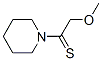 (9ci)-1-(2-甲氧基-1-硫氧代乙基)-哌啶结构式_81730-51-0结构式