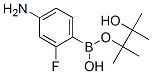 4-Amino-2-fluorophenylboronic acid, pinacol ester Structure,819057-45-9Structure