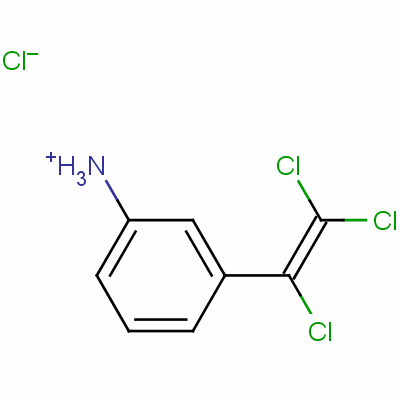 3-(1,2,2-Trichloroethenyl)benzenamine hydrochloride Structure,81972-27-2Structure