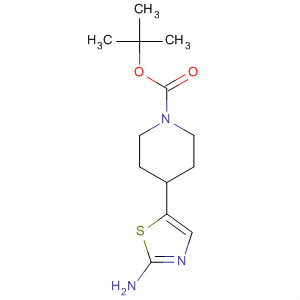 Tert-butyl 4-(2-aminothiazol-5-yl)piperidine-1-carboxylate Structure,820231-21-8Structure