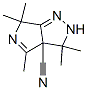 (9CI)-2,6-二氢-3,3,4,6,6-五甲基-吡咯并[3,4-c]吡唑-3a(3H)-甲腈结构式_820245-93-0结构式