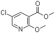 Methyl 5-chloro-2-methoxynicotinate Structure,82060-51-3Structure