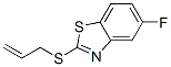 Benzothiazole, 5-fluoro-2-(2-propenylthio)-(9ci)Structure,82163-12-0Structure Benzothiazole, 5-fluoro-2-(2-propenylthio)-(9ci) Structure,82163-12-0Structure