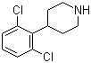 4-(2,6-Dichlorophenyl)piperidine Structure,82211-90-3Structure