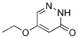 5-Ethoxypyridazin-3(2h)-one Structure,82226-49-1Structure