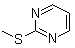 2-(Methylthio)pyrimidine Structure,823-09-6Structure