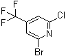 2-Bromo-6-chloro-4-(trifluoromethyl)pyridine Structure,823221-94-9Structure